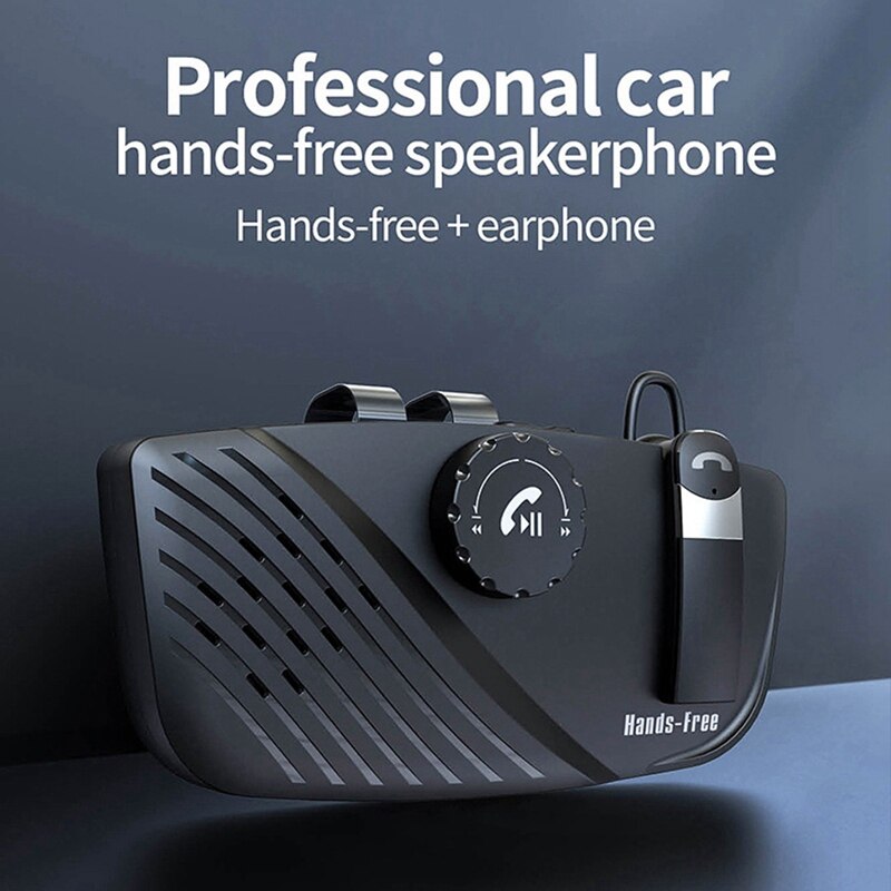 Zonneklep Draadloze Bluetooth Handsfree Carkit Speakerphone