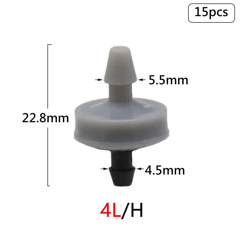 2L 4L 8L Dripper Arrow Dropper Irrigation Connector 3/5mm 2/4-Way Drip Arrow Greenhouse Drip Irrigation System