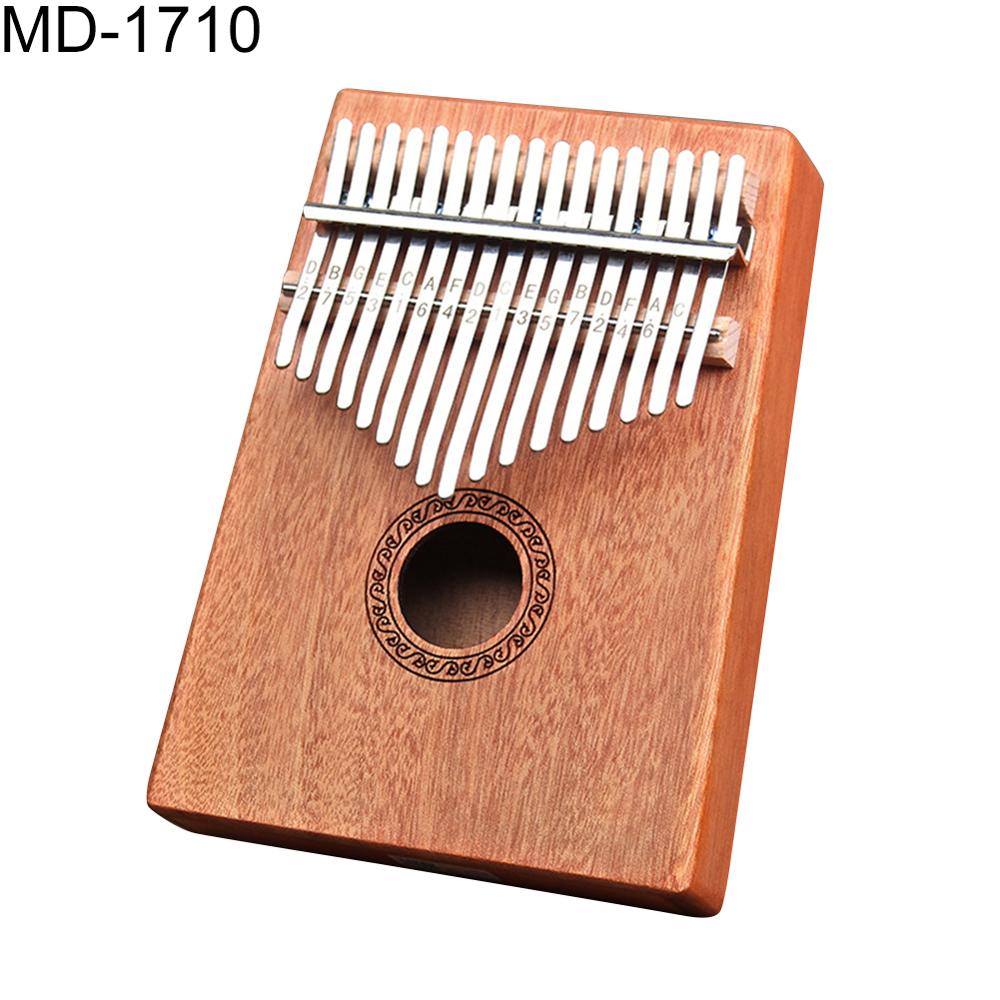 17-Key Wooden Finger Kalimba Mbira Thumb Piano Musical Instrument Kids Chic: MD 1710