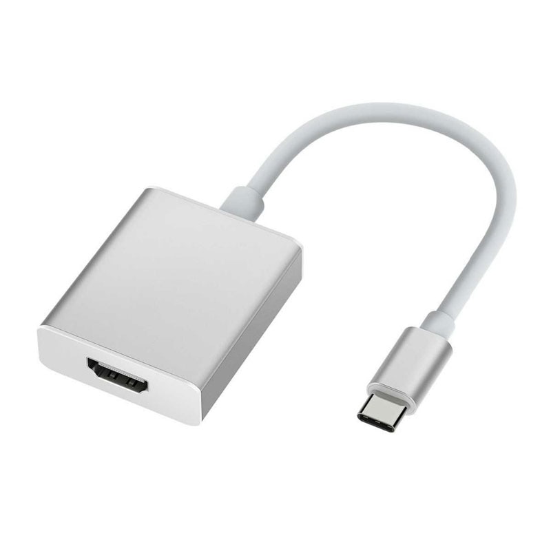 Mosible Usb Type C Hub Thunderbolt 3 Adapter USB-C Naar Hdmi Ondersteuning 4K Hd Voor Macbook Pro/Air laptop USB-C