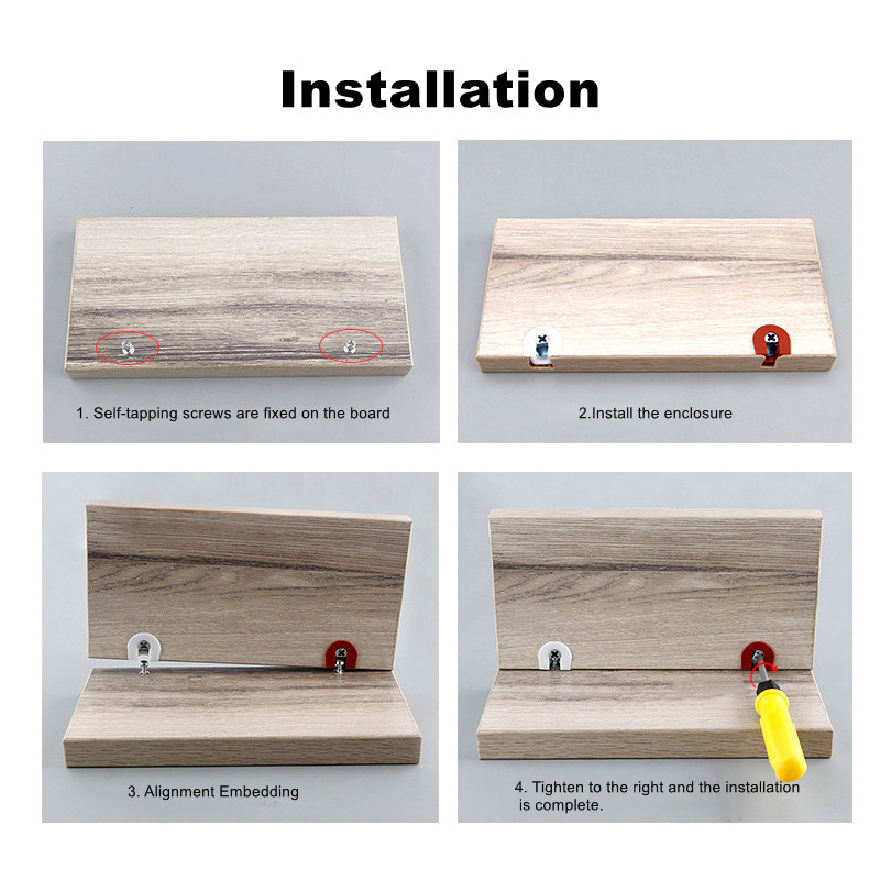 10 set möbelskåpskoppling rafix 3 in 1 konsol stiftpinnar plast zinklegering skarv hyllstöd beslag