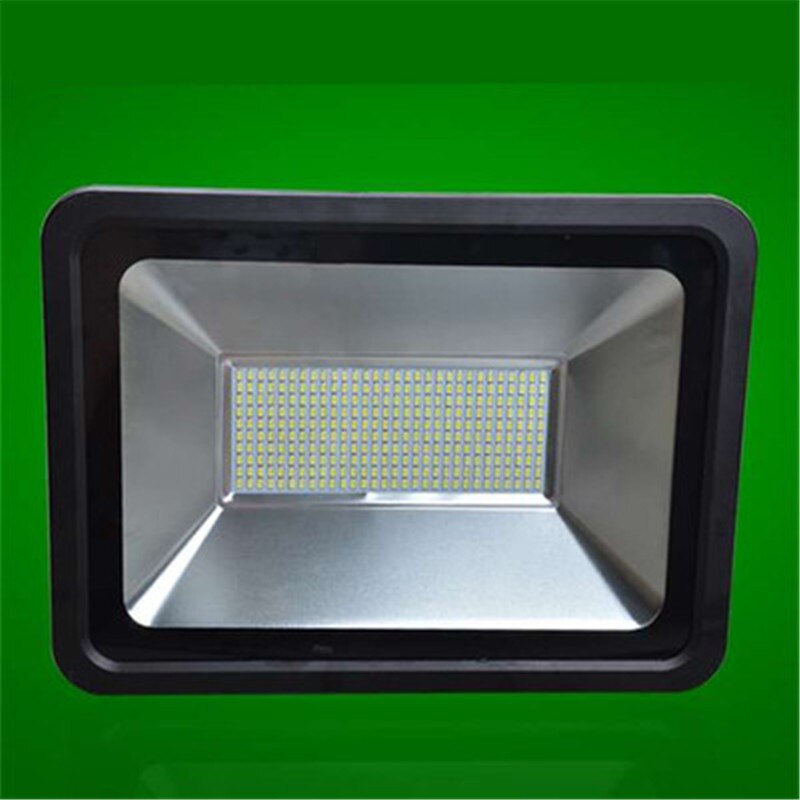 Led projektør 1200w 600w 300w 150w 80w ultra tynd led flood light spotlight udendørs 220v ip66 udendørs væglampe flood light led