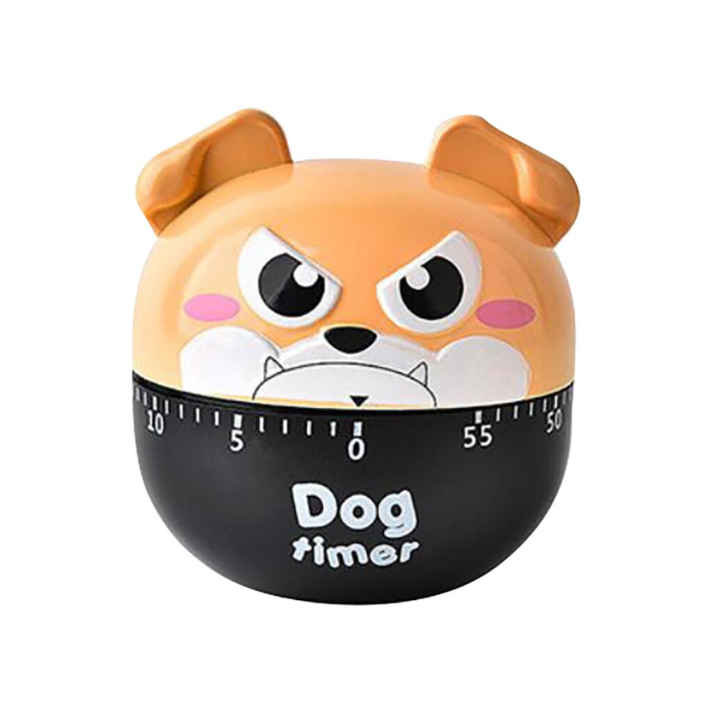 Dog Timer Plastic Machine Timer 60 Min Alarm Clock Kitchen Stopwatch Kitchen Tools Bell Alarm Loud 60-Minute Clock/*