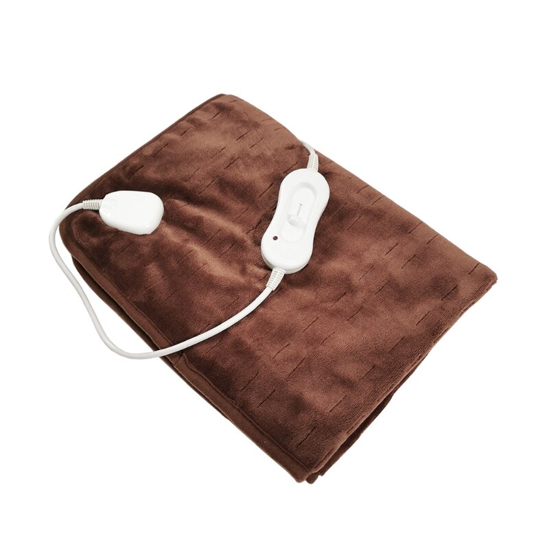 Electric Heated Blanket with3 Heating Levels Soft Plush Heated Throw Blanket 50JD: G-S