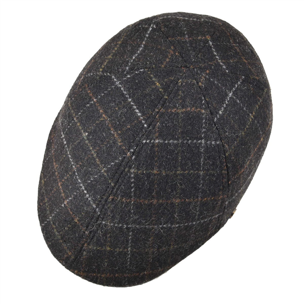 VOBOOM Classic Plaid Newsboy Hat Mens Tweed Hat Warm Spring Ivy Hat