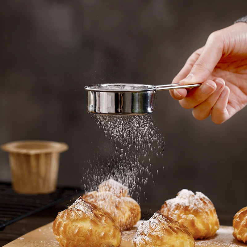 Flour Sieve Kitchen Baking Stainless Steel Sieve F... – Grandado