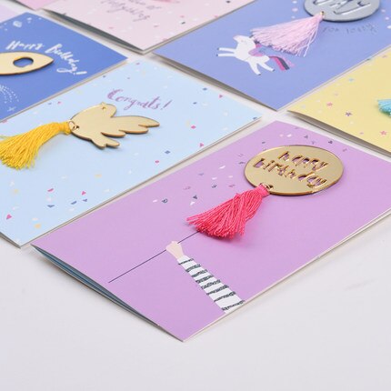 Eno powitanie śliczne lustro ozdoba kartka urodzinowa dla dzieci królowa dziewczyna przestrzeń chłopiec wiadomość kartka urodzinowa