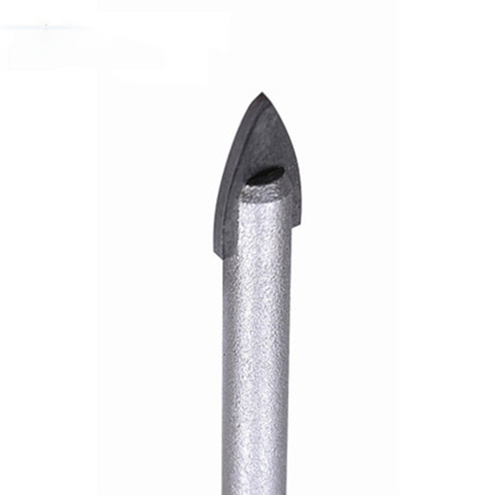 3-16mm glasbor, trekantbor, wolframcarbidspids med 1/4 "sekskantet sølvfarvet elværktøjstilbehør til fliser