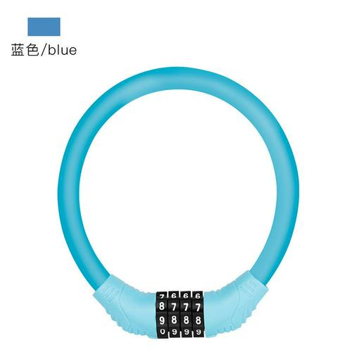 Fietsslot 4 Cijferige Code Combinatie Fietsslot Veiligheidsslot Fiets Apparatuur Mtb Anti-Diefstal Ring Lock TXTB1: H