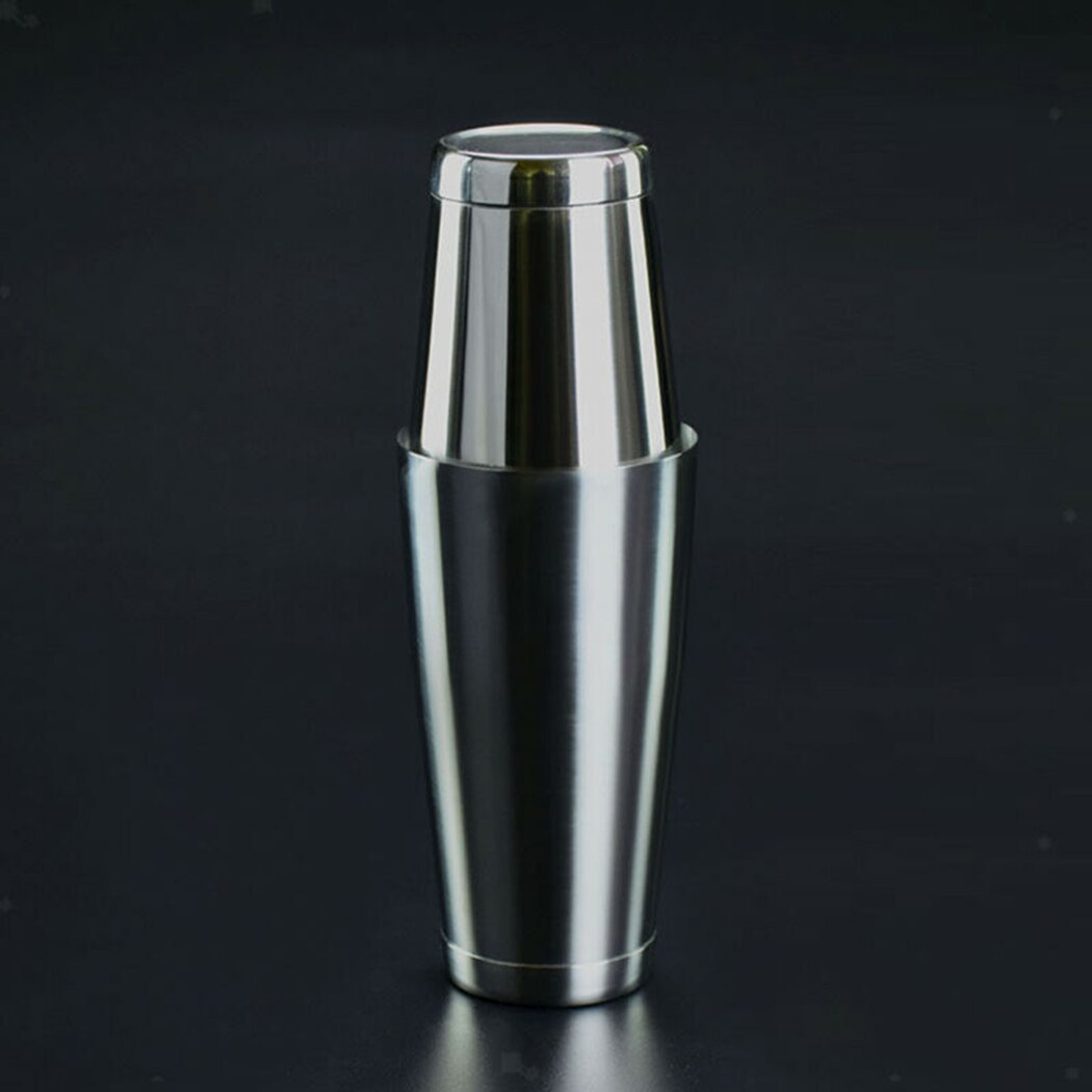 Bar Boston Tins Mixing 800ml/ 600ml Pro Shaker Bartender Cocktail Tool Silver Medium