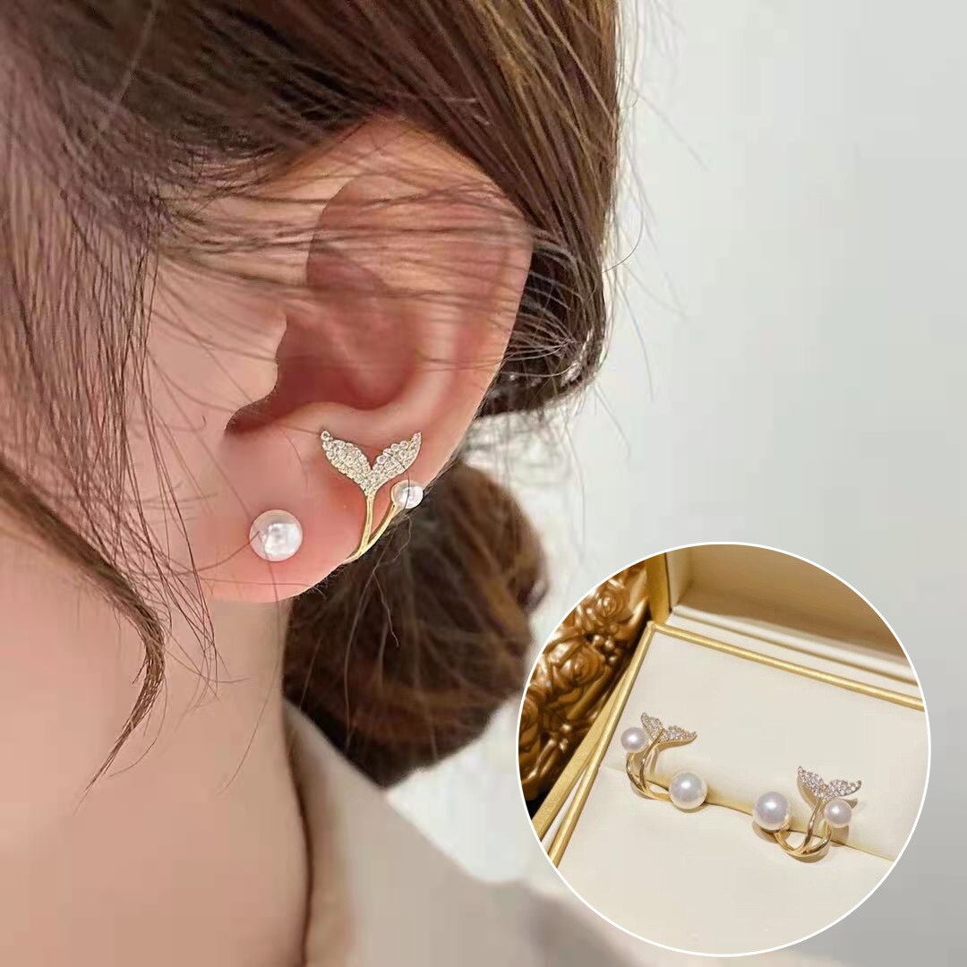Pendientes coreanos de imitación de perlas para mujer, joyería de , aretes de tuerca, joyería Kolczyki, Bisutería