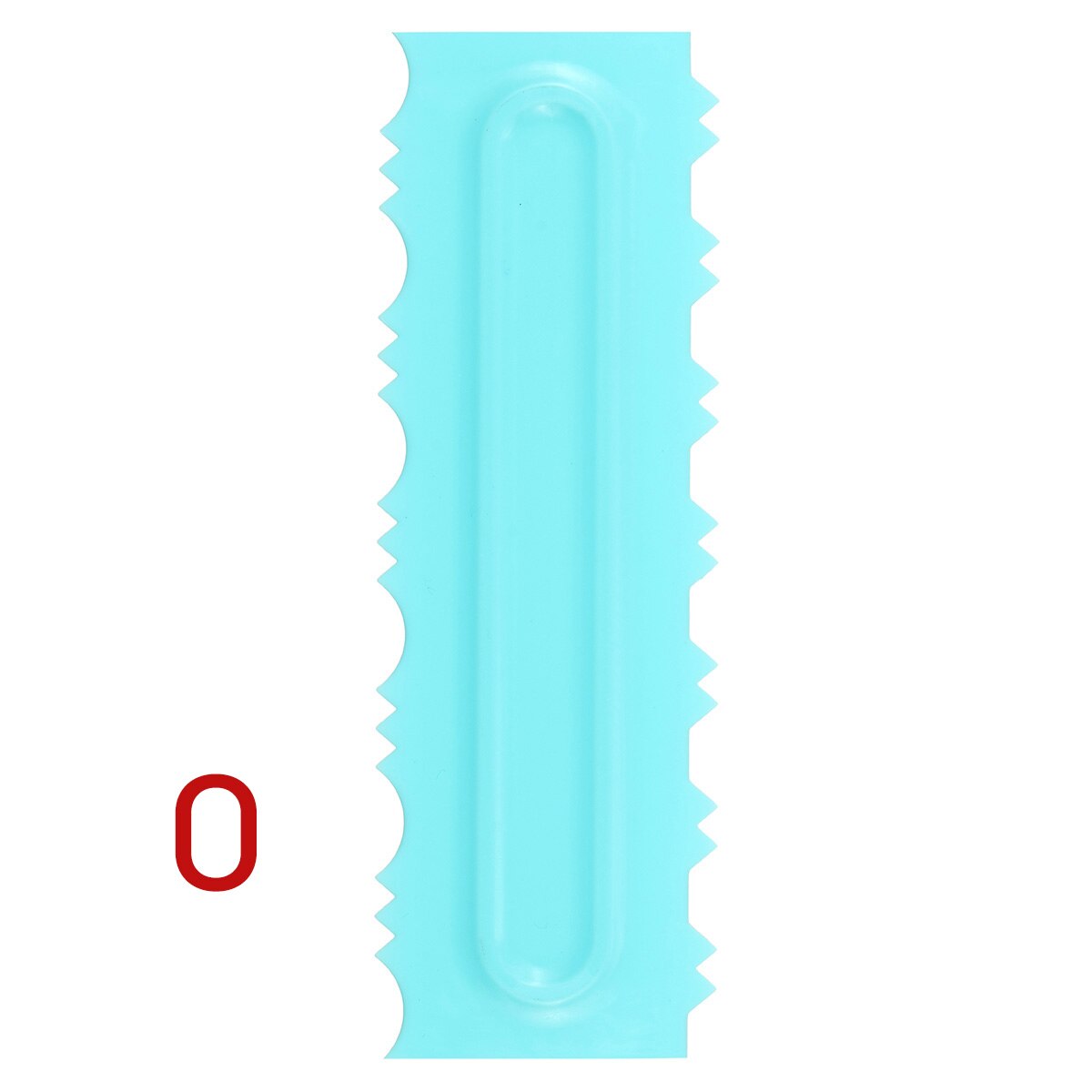 Cake Decorating Comb Cake Scraper Icing Smoother Plastic Confectionery Pastry Spatula Baking Tools for Cake Shop Home Bakeware: O