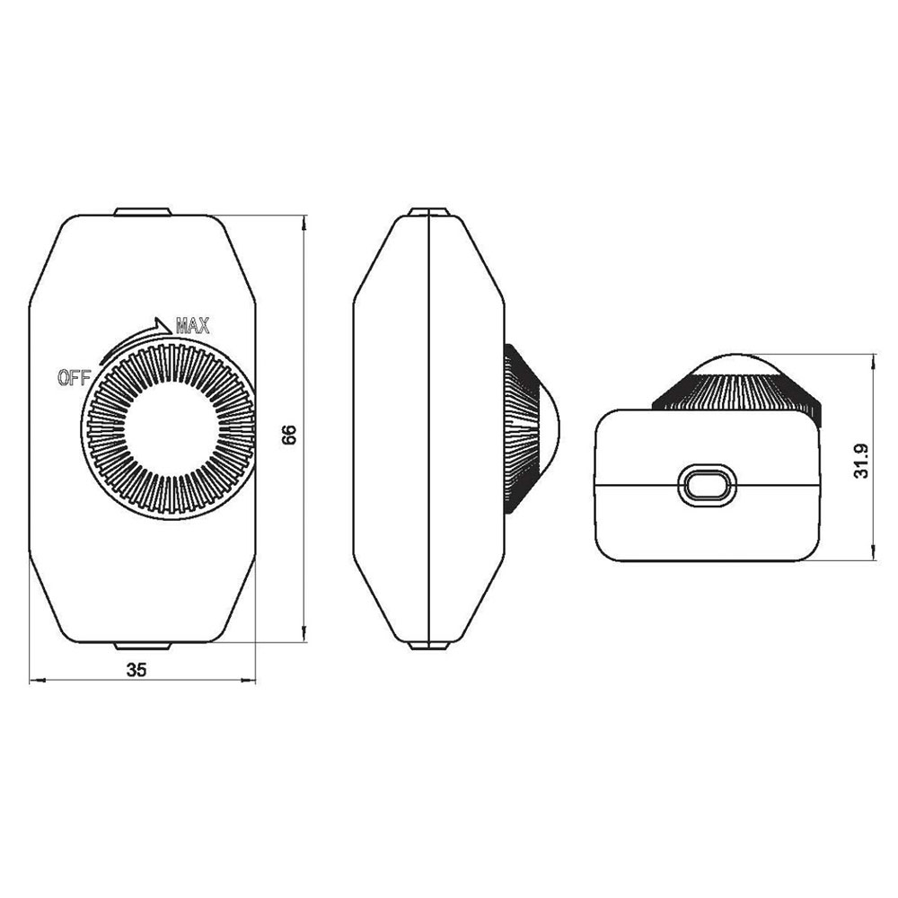Led-lamp dimmer met snoer, 904 schakelaars, stekker voor tafel- of vloerlamp, dimmen aan/uit, dimmer schakelaar 220v 1a 60w aan/uit