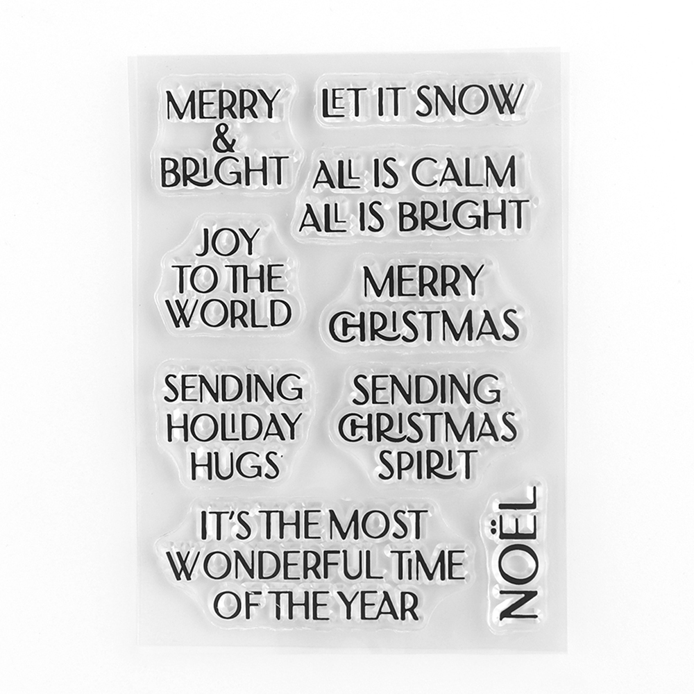 Amor del collage postal; Sellos transparentes de copo de nieve de estrella para manualidades DIY, álbum de tarjetas, decoración de colección de recortes, sellos transparentes