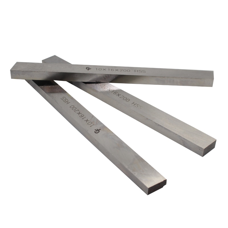 1pc 10mm x 16mm x 200mm HSS Steel Plate Sheet Turning Tool High Speed Steel Rectangular HSS Bar Lathe Tool CNC Milling Cut