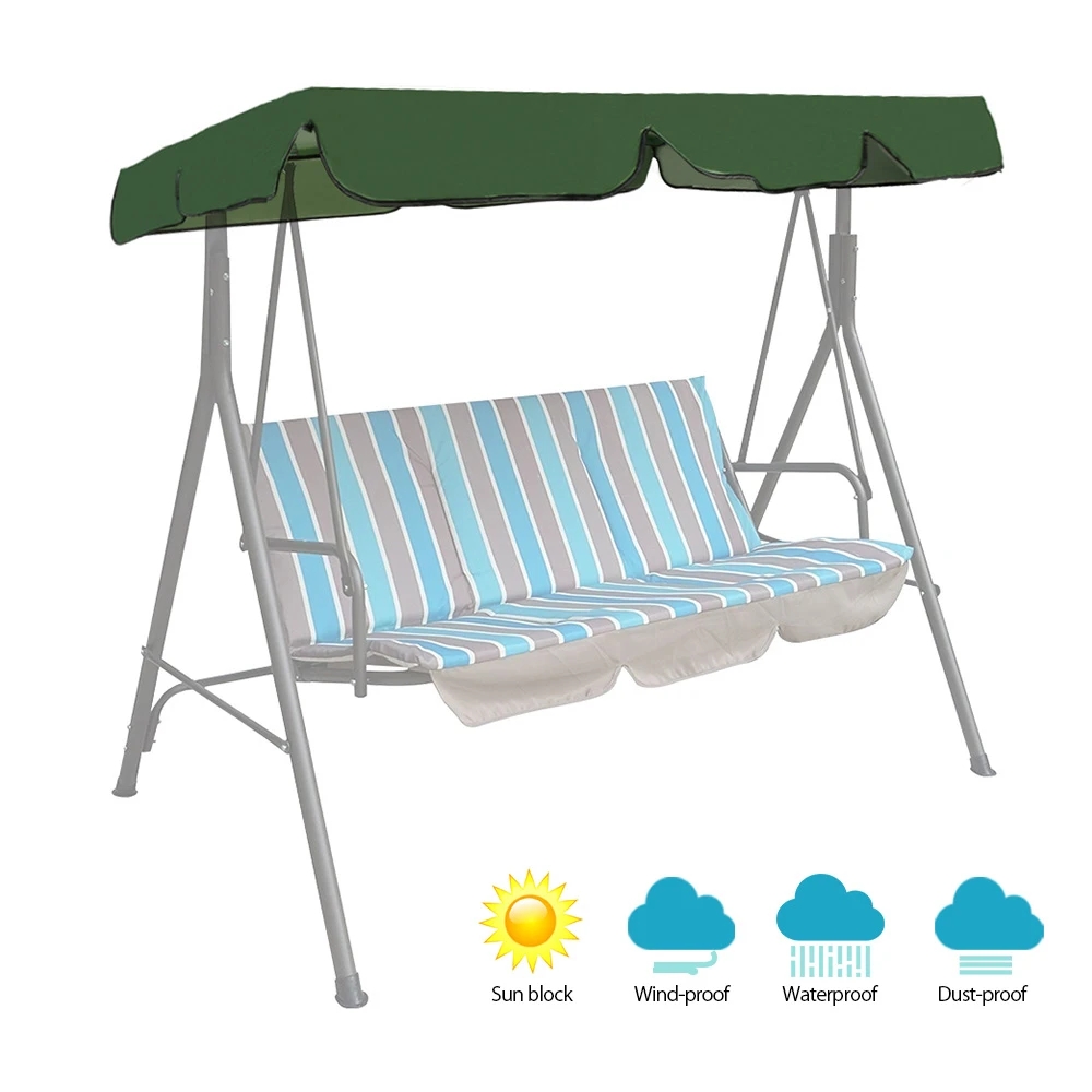 Outdoor schommelstoel luifel tuin waterdichte schommel luifel dak outdoor schommelstoel hangmat luifel