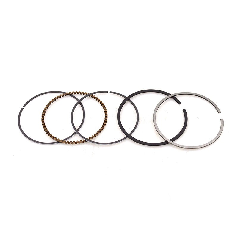 Pistón de motocicleta de 63,5mm, anillo Pin de 15mm, conjunto de 1,0X1,0x2,5mm, conjunto de montaje para CG200 CG 200 200cc, piezas de repuesto: Gris oscuro