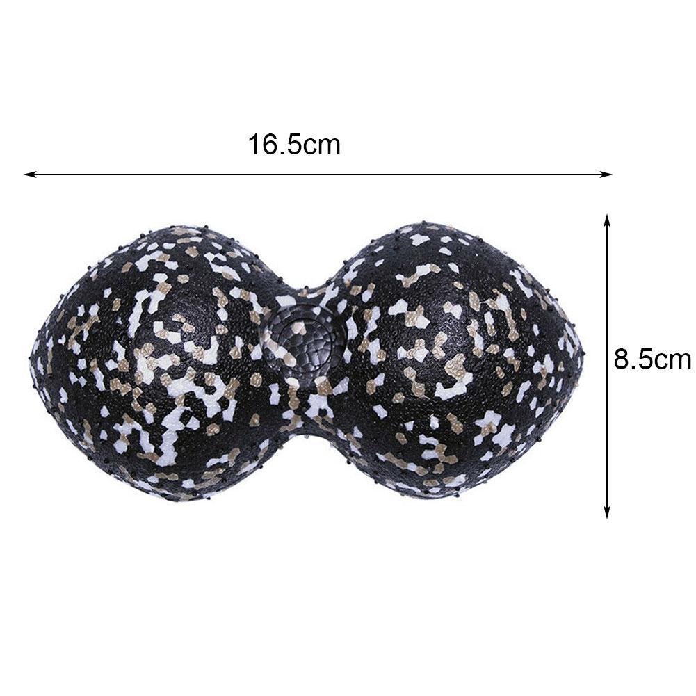 1 stk fitness fascia ball fitness peanut ball muskel trening massasje ball relax for yoga pilates at sports home ball  v1 q 4