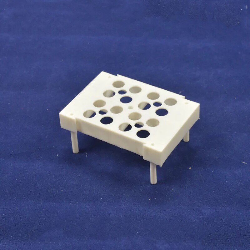 Scientific Plastic Test Tube Rack 4 Pcs for 8mm 10mm Diameter Tubes