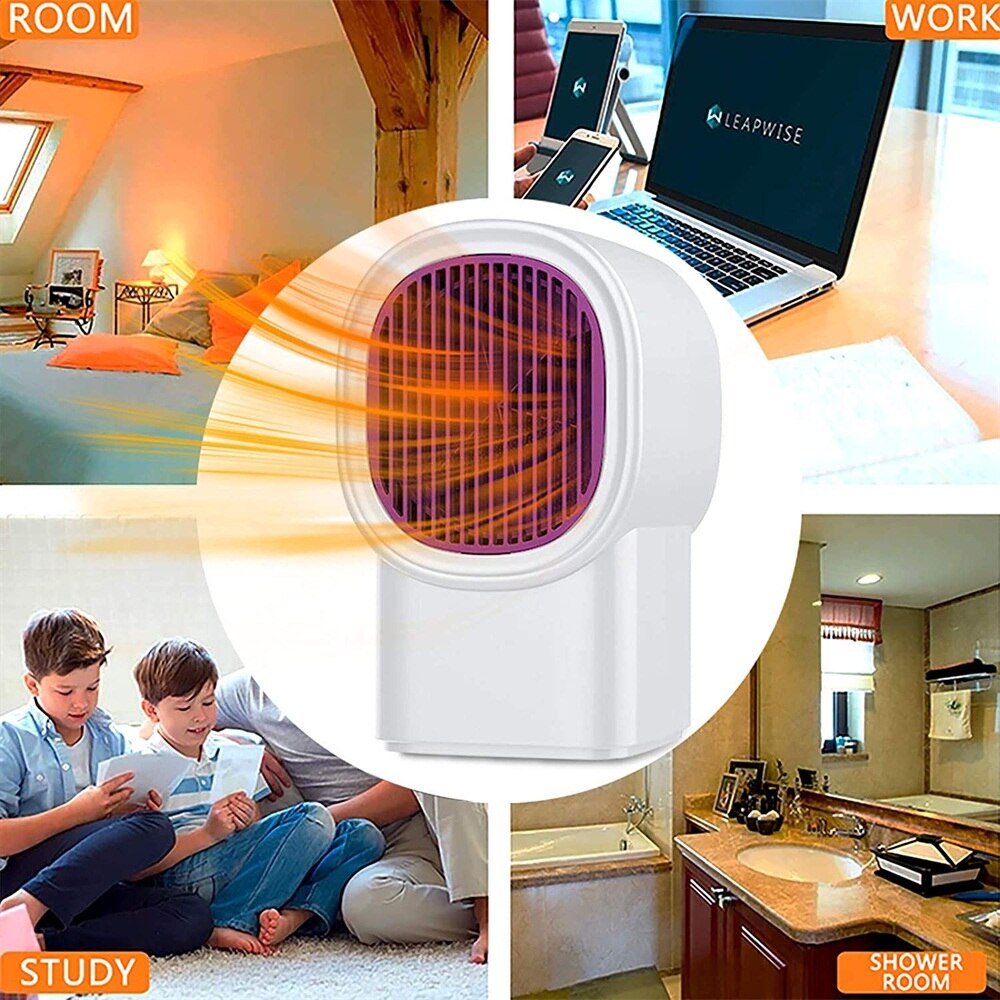Wall-mounted Dual-purpose Portable Fast Heating Energy-saving Heater Fan Speed Constant Energy Saving Silent #g30
