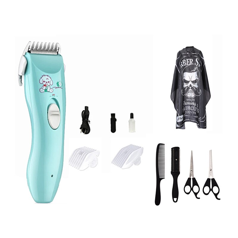 Pasgeboren Baby Tondeuse Kinderen Tondeuse Elektrische Stille Trimmer Kids Stille Snijmachine Baby Vrouwen Pet Haar Scheerapparaat: 06