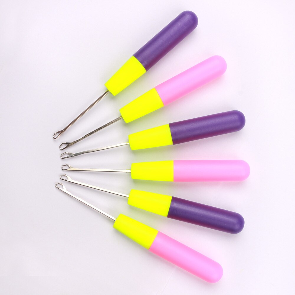 Crochet Locks 3pcs Crochet Hooks for Hair Plastic Hair Extension Tools Hook Needles for Jumbo Braiding Hair and Crochet Braids