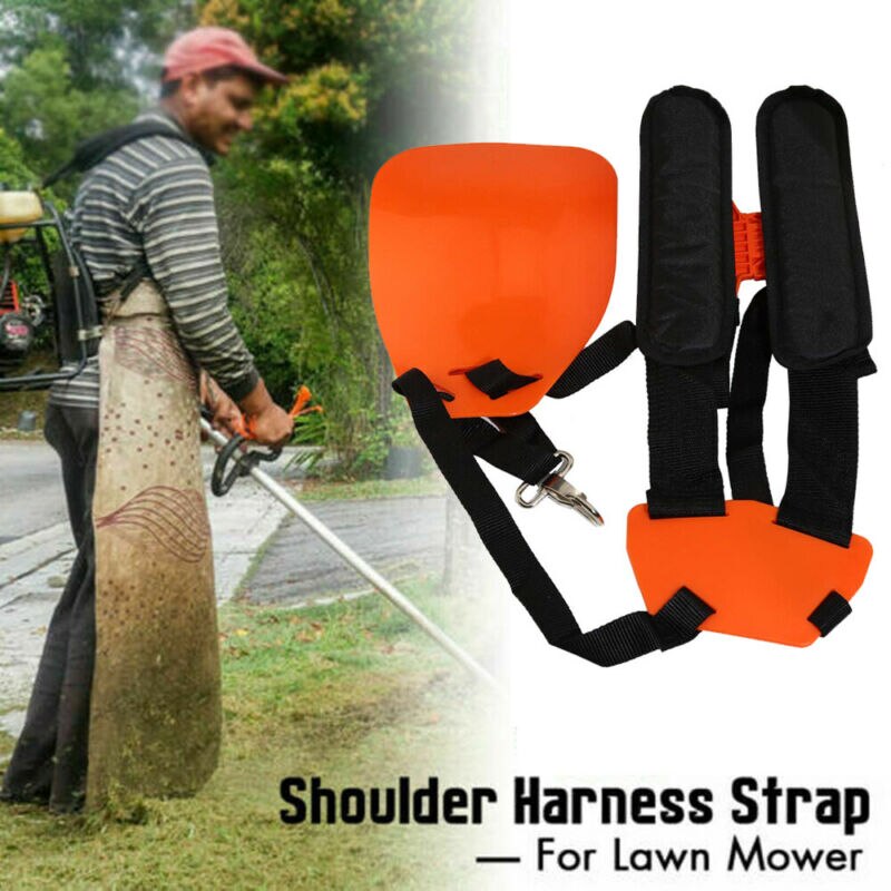 Verstelbare Dual Schouder Harness Strap Riem Gras Bosmaaier Trimmer Strimmer