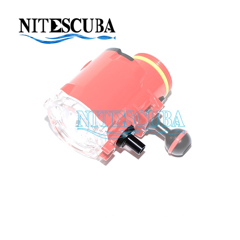 Nitescuba-Adaptador de conector de fibra óptica para linterna de buceo, montaje de fibra para Inon S2000 D200 Z330, accesorio de tapa estroboscópica