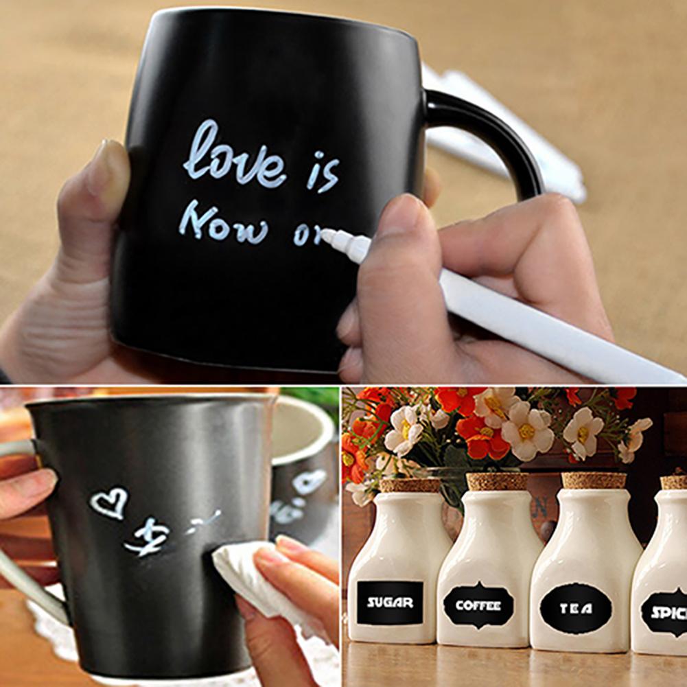 1 Pcs White Liquid Chalk Pen Marker Glass Windows Blackboard Stickers Liquid Ink Pen Used on Chalkboard Window White Pen