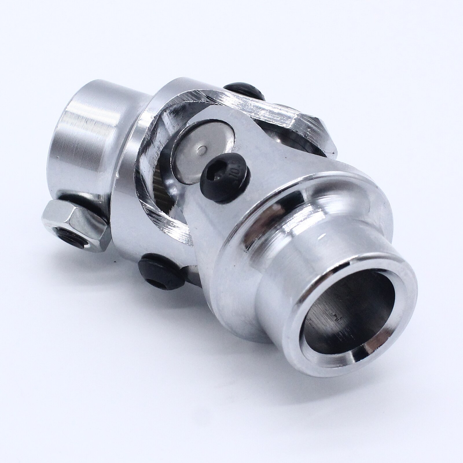 Chrome Round CoatedSingle Steering Shaft Column Universal 3/4&quot;-36 3/4&quot; DD 1x