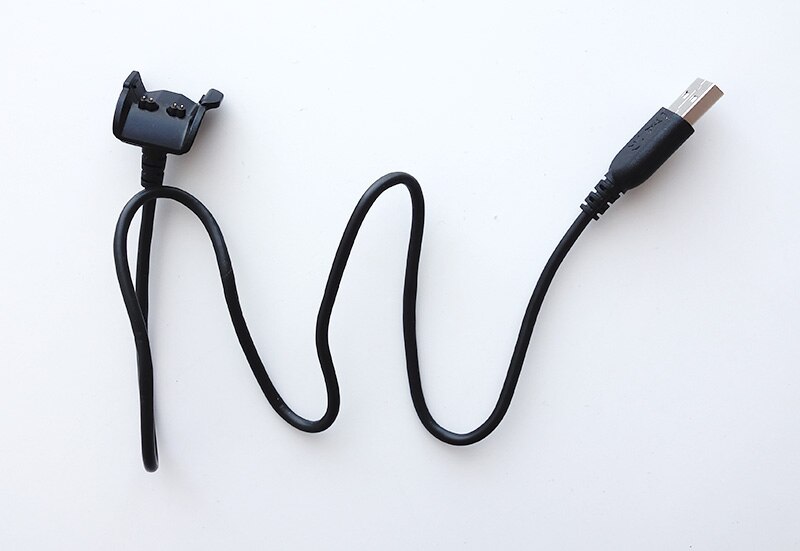 Zycbeautiful för garmin vivosmart hr smart armband usb-kabel datalinje och datafunktion