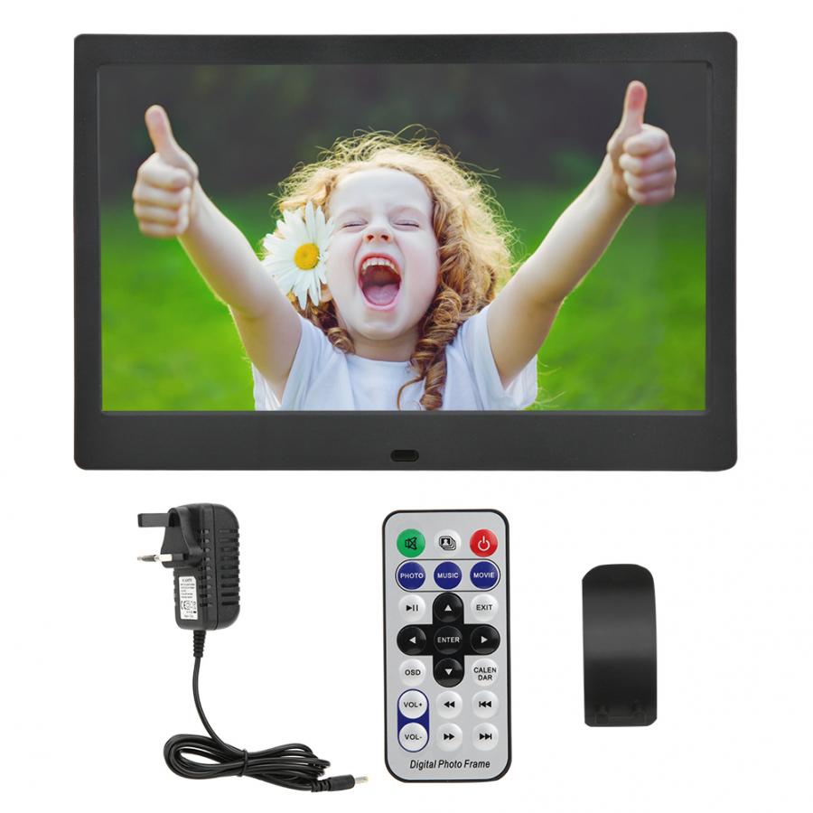 Cadr Photo Numériqu 10 Poucs Lctur Multimédia USB Vidéo Mpg4 LCD MP3 Blanc YONIS Au Millur Prix