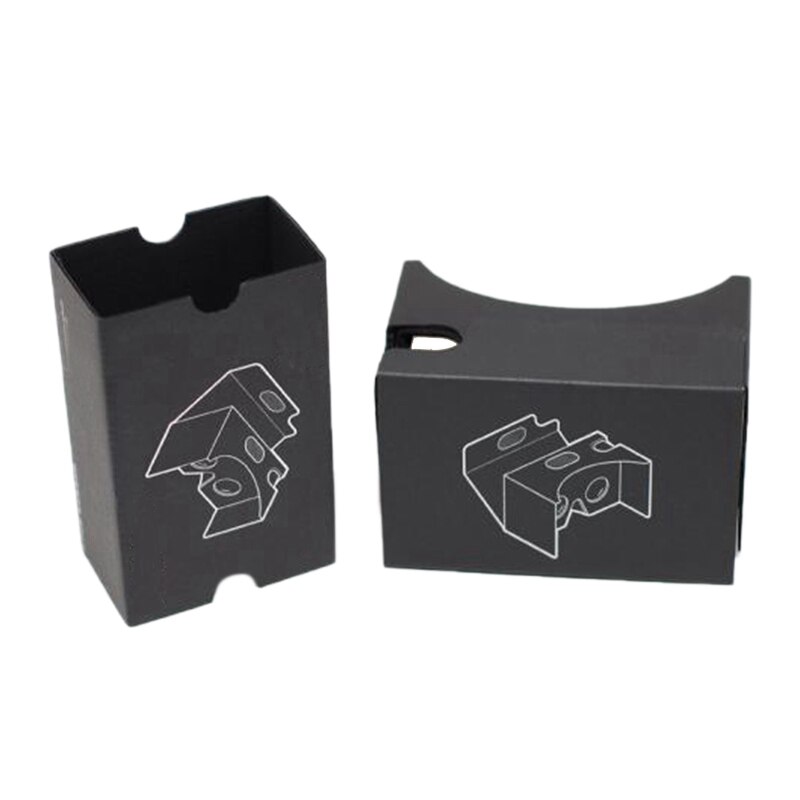 Vr-papieren bril voor google vr-papieren doos voor google 3d papieren doos tweede generatie virtual reality-bril