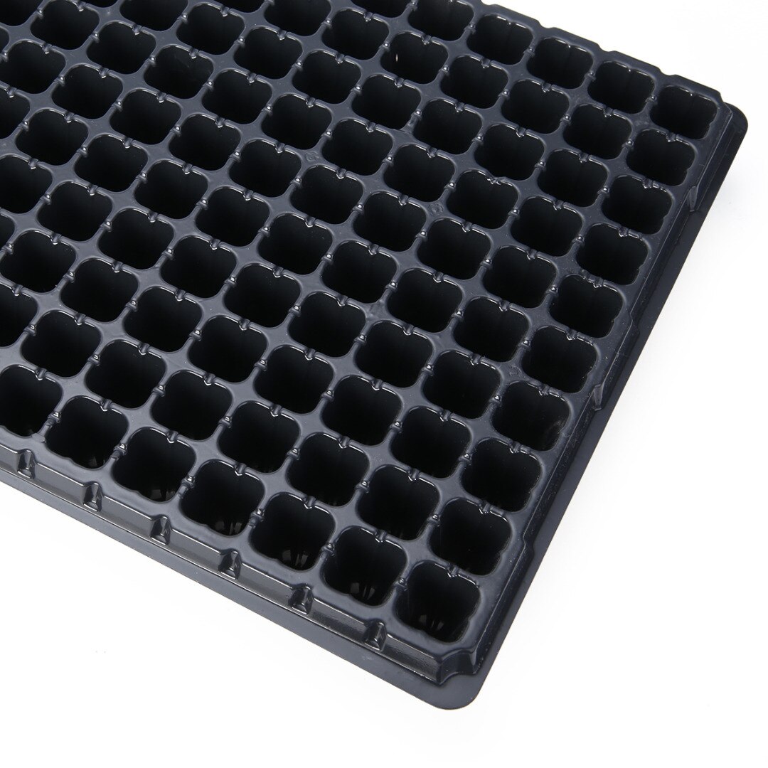 200 Cell Seedling Tray Starter Plastic Nursery Tray Extra Strength Seed Plant Bonsai Flower Pots Seed Grow Box Garden Supplies