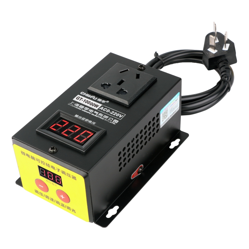 Scr ac 220v 10000w elektronischer Spannungs regler einstellbarer Thyristor-Drehzahl regler Dimmdimmer-Temperatur Thermostat