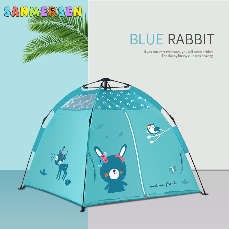 Faltbare freundlicher Zelt Spielzeug drinnen draussen Tipi Tragbare freundlicher Zelte Baby freundlicher Spielhaus Zelte freundlicher CartoonTent
