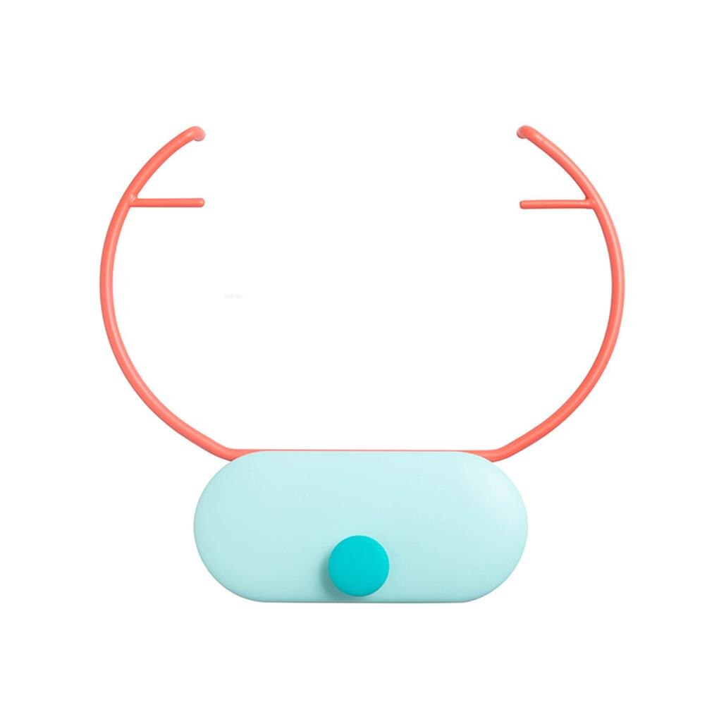 1pc Washstand Wall Mounted Bathroom Washbasin Rack Waterproof Foldable Free Punching Washstand Sapce-Saver Bathroom Storage Tool: Blue