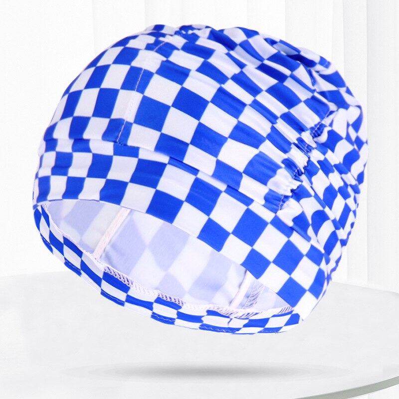 Kobiety czepek Unisex dziewczyna długie włosy czepki kąpielowe kapelusz Stretch Drape basen kąpielowy Sport elastyczny Nylon Turban dla kobiet: 43
