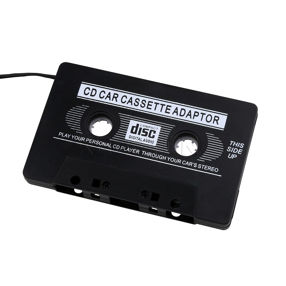 Kebidumei bilkassettebånd stereoadapter båndkonverter til ipod til iphone  mp3/4 aux kabel cd-afspiller 3.5mm jackstik