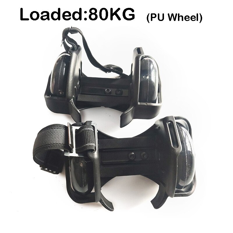 FITSHAPE lashing Roller Skating Shoes Small Whirlwind Pulley Flash Wheel Roller Skates Sports Rollerskate Shoes for Kids Adult: 80kg PU black