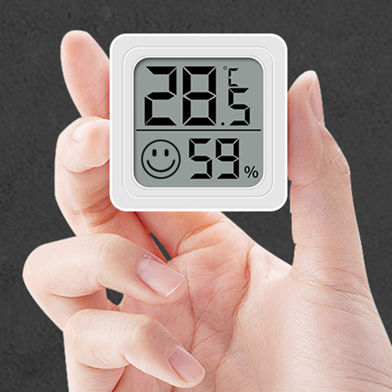 Xiaomi Youpin Thermometer Digitales Feuchtigkeitsmessgerät LCD-Bildschirm Hochpräzises Thermometer Feuchtigkeitssensor Mini tragbarer Testtisch