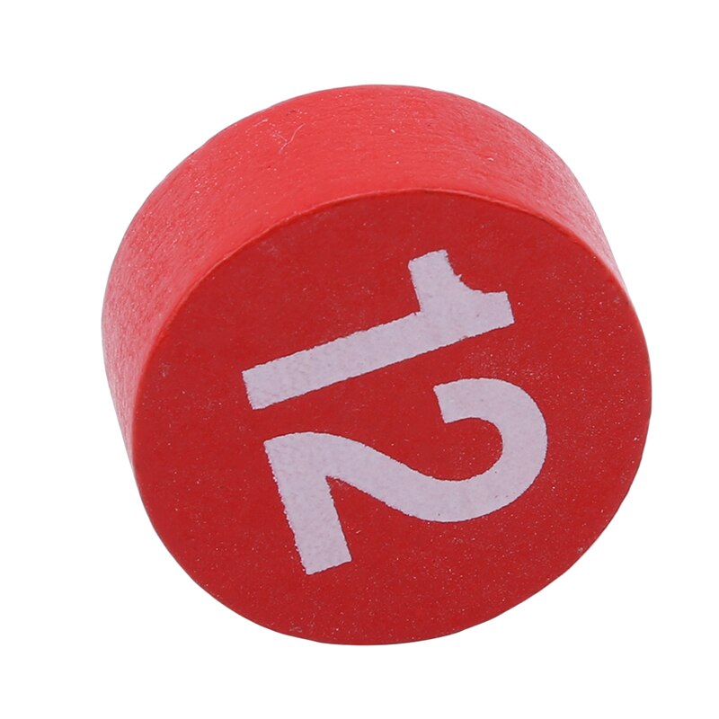 Kinderen Mentale Ontwikkeling Speelgoed Houten 12 Dot Klok Speelgoed Baby Kleurrijke Digitale Geometrie Educatief Math Speelgoed