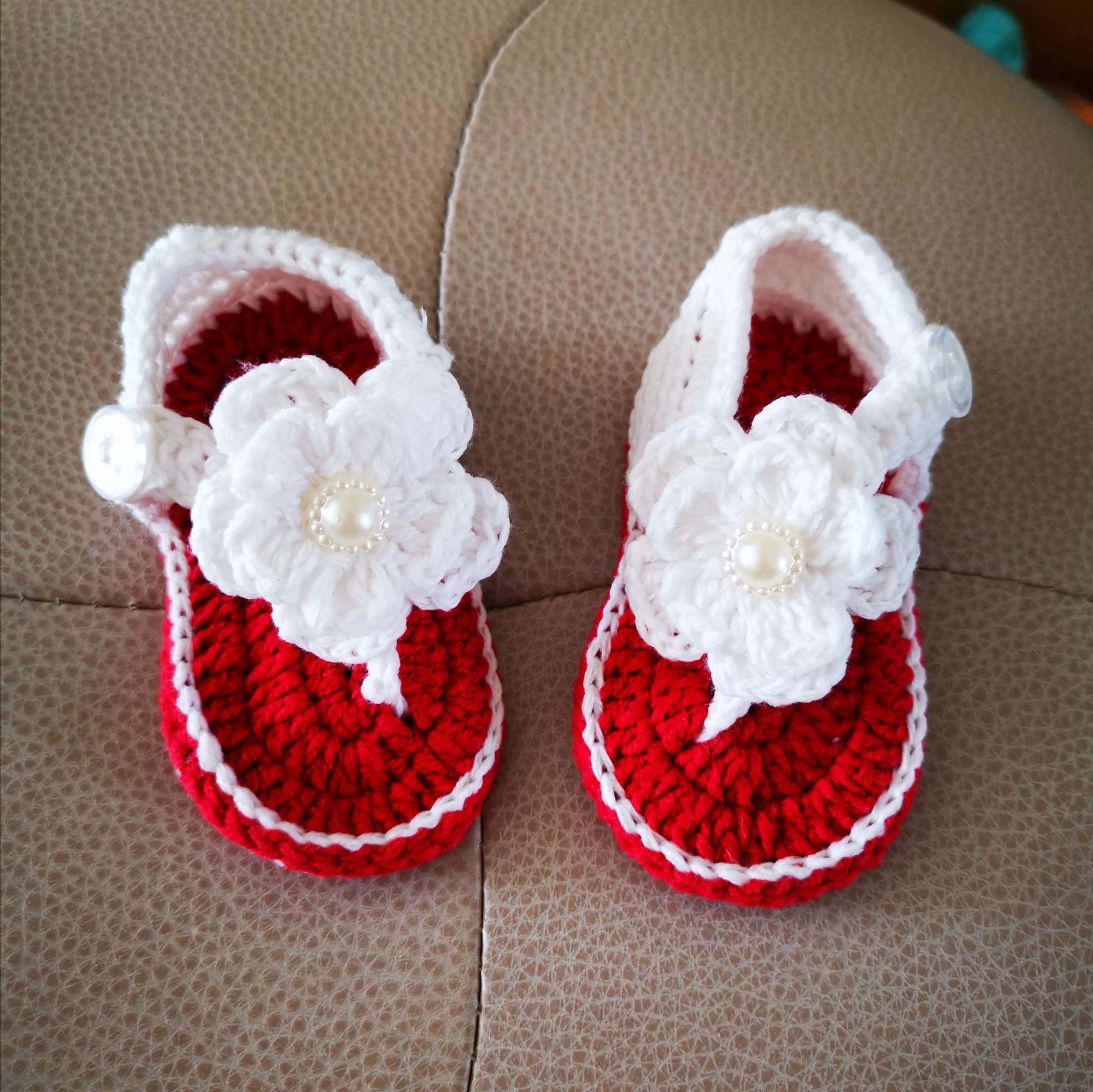 Qyflyxuenew baby sandalen handgeweven schattige prinses zachte zool wollen schoenen voor de zomer 0-6-12 maanden