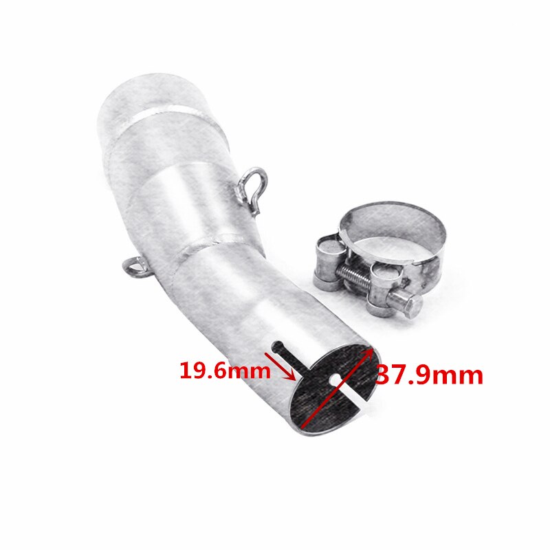 Modified Exhaust Muffler slip-on Pipe tube Connector Escape For Yamaha XMAX X-MAX 250 300 400 XMAX250 XMAX300 XMAX400