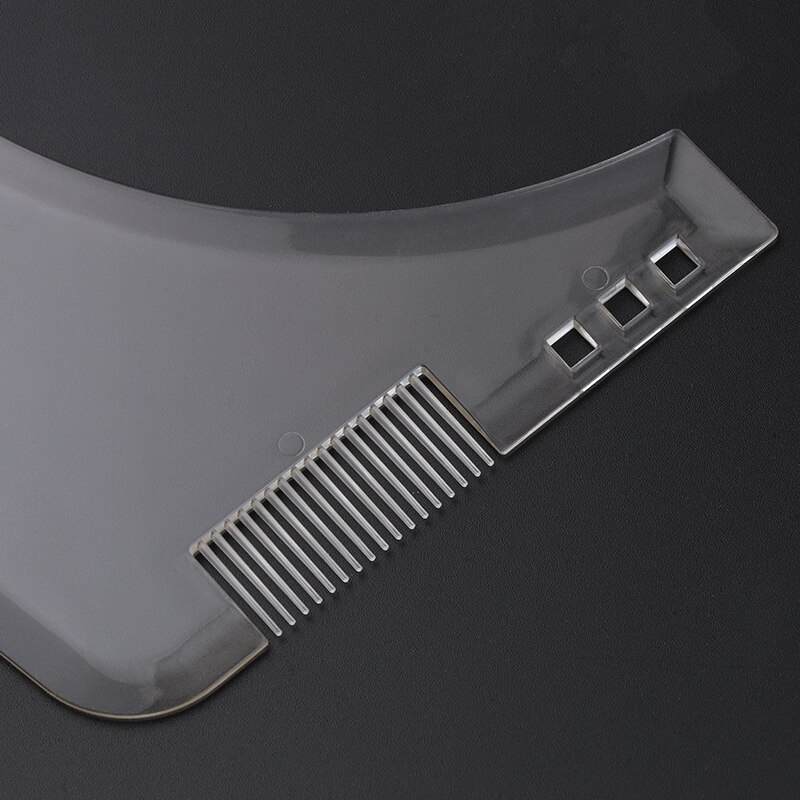 Beard Comb Men Beard Shaping Styling Template Beard Shaving Face Care Modeling Tool for Husband