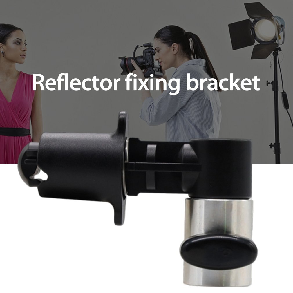 Reflector Bevestigingsbeugel Stand Reflector Clip Reflector Bevestigingsclip Diffuser Beugel Clip Lamphouder Hoofd Converter