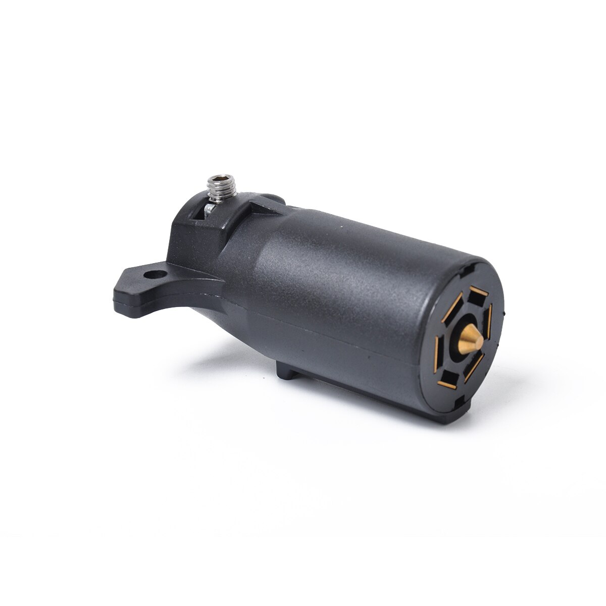 2pcs 7-Pin 12V RV Wiring Adapter Adapter Connector Plug Socket For Trailer RV Semitrailers Boat Caravans Automobiles