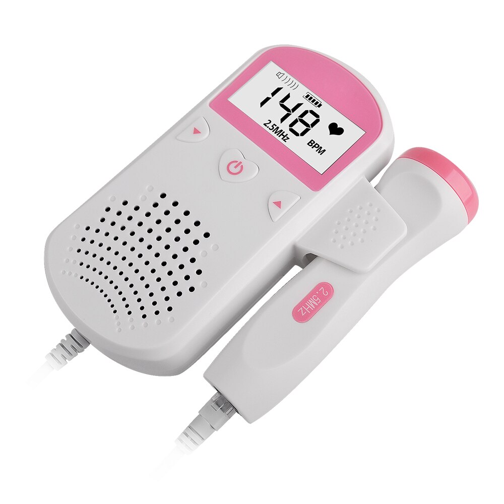 2.5 mhz sonde prænatal føtal doppler baby hjerteslagsmåler ultralydsdetektor