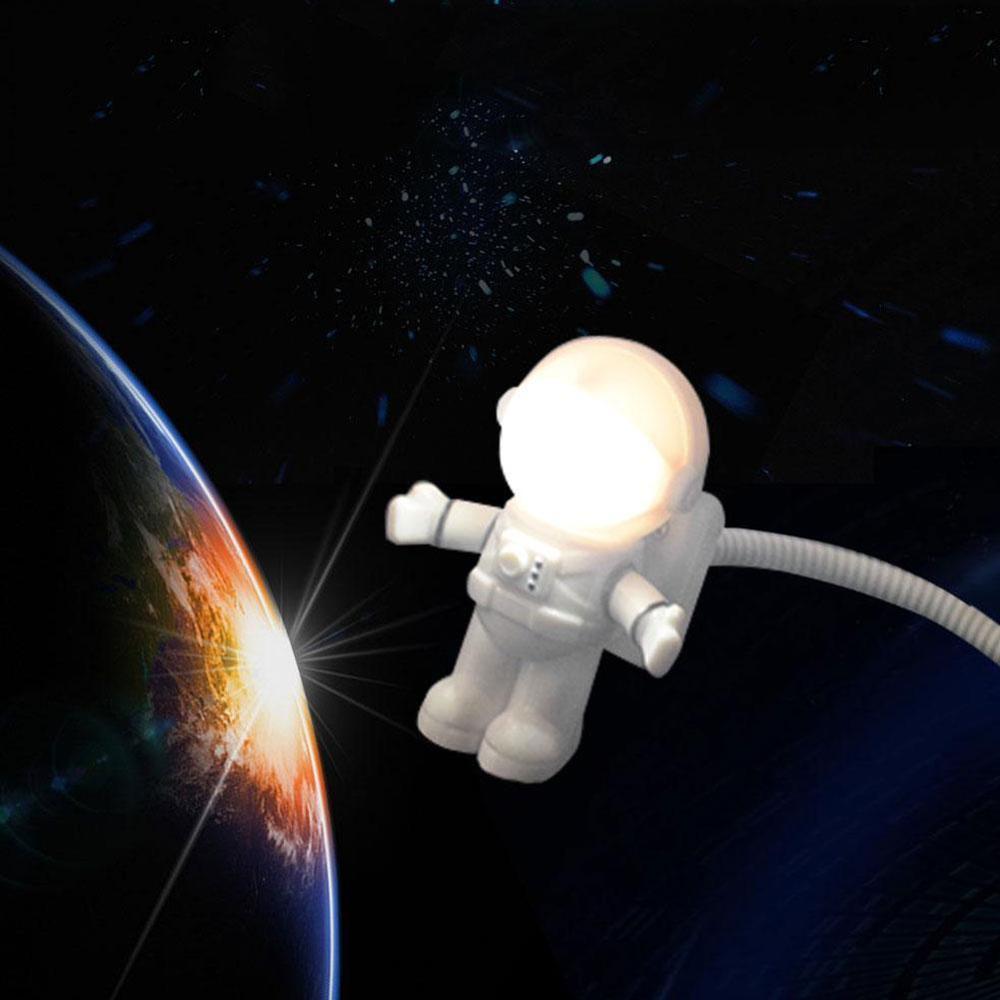 Astronaut LED Night Lights Astros USB Night Lights USB Lights Lamps Computer Table Book Q1E6