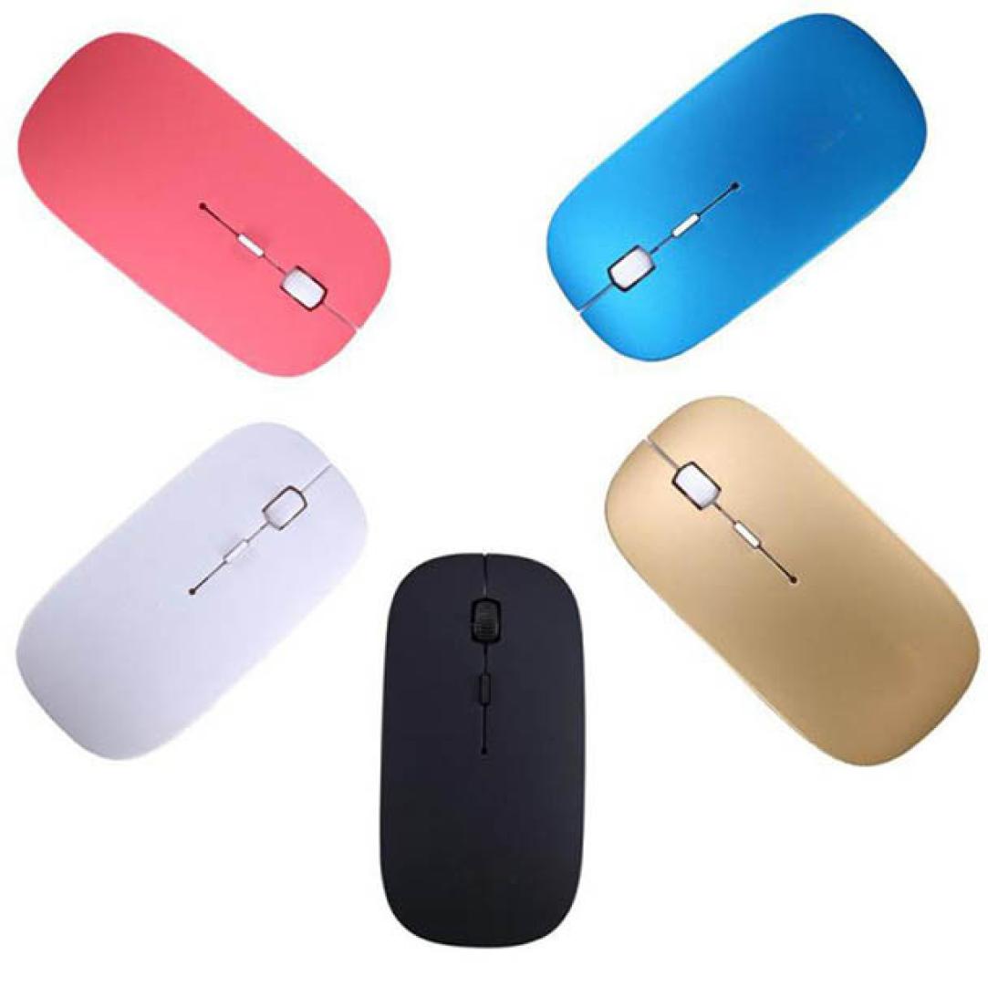 Ultra-Thin 2.4GHZ Wireless Mice 2400 DPI 4 Buttons Optical USB Gaming Mouse Mute Lovely MinnieMouse For Office Home Computer